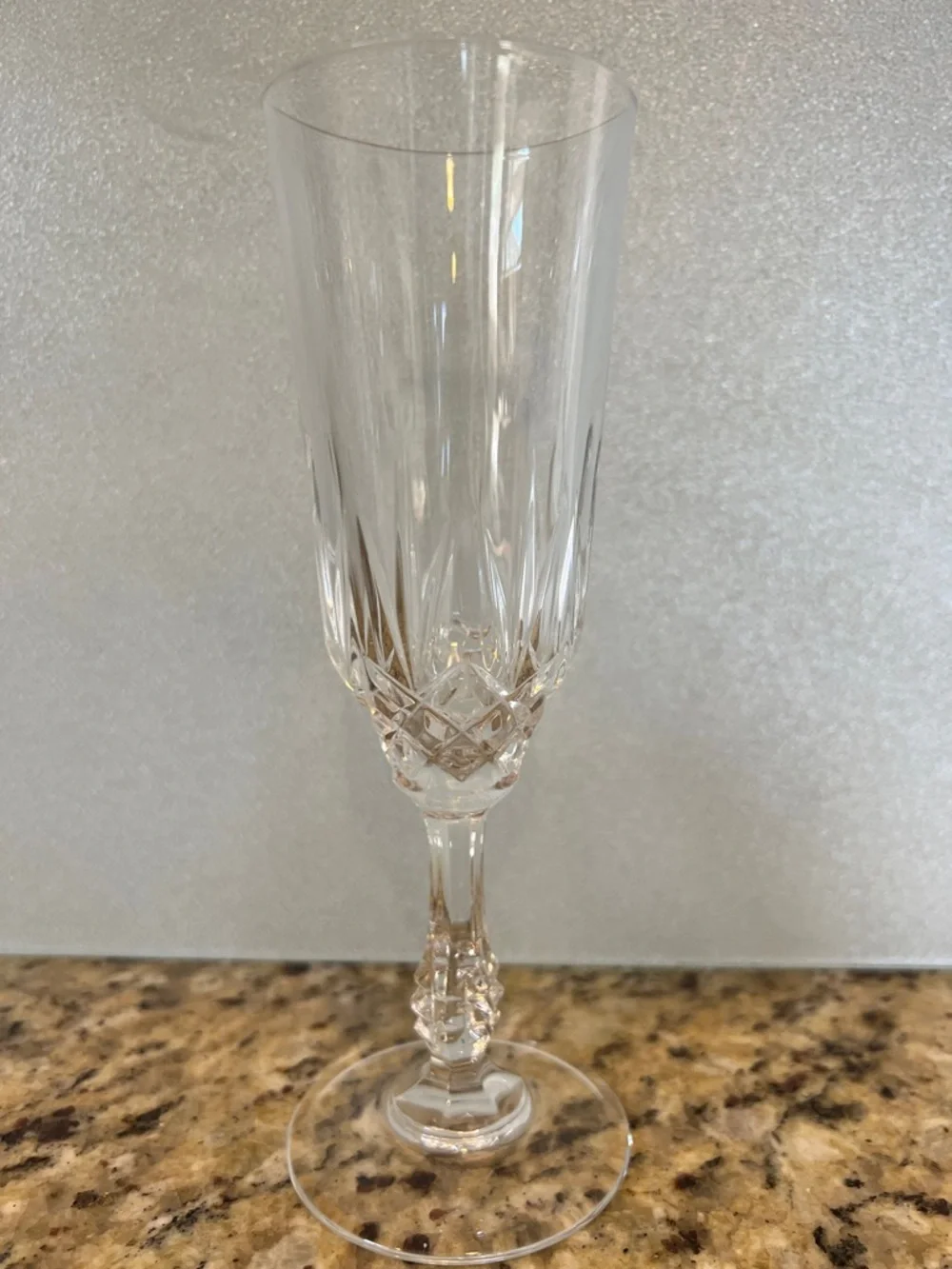 Capri JMP Crystal Champagne Flute